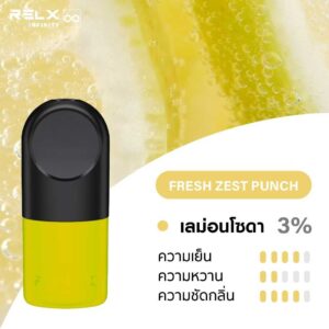 RELX INFINITY SINGLE POD FRESH ZEST punch